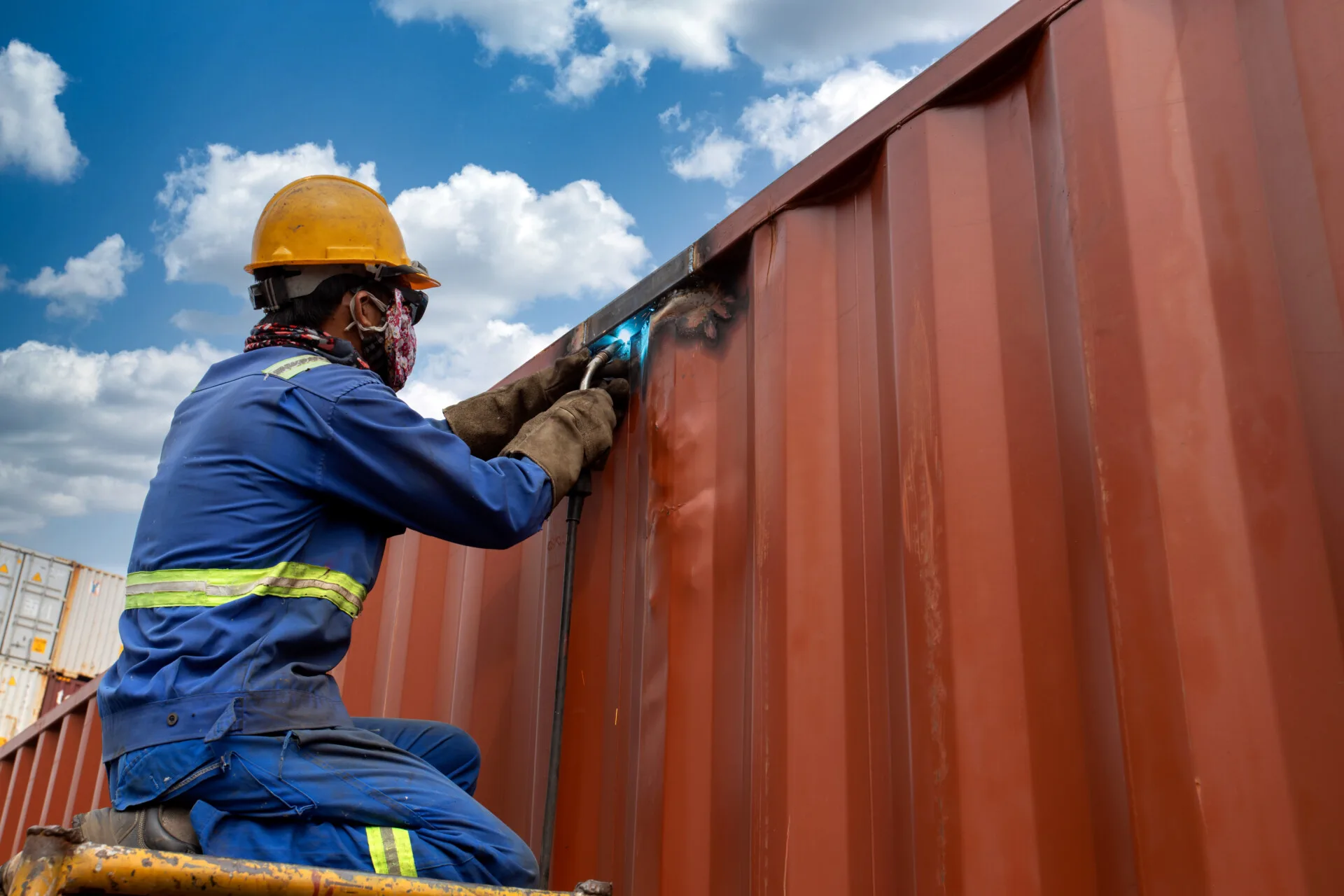 Depot và sửa chữa container