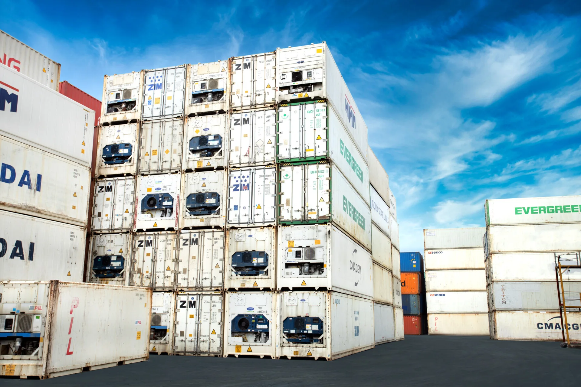 Ổ cắm điện cho container lạnh