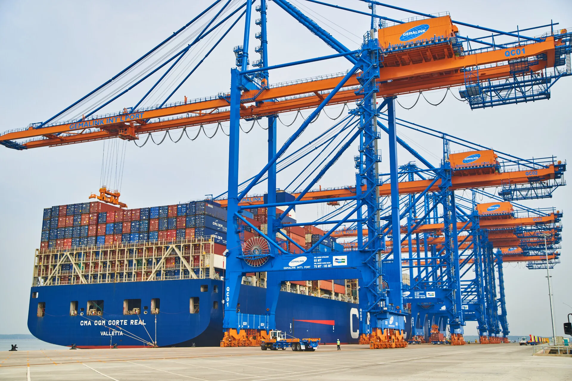 Cẩu giàn STS - Super Post Panamax